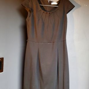 Calvin Klein cap sleeve little black dress